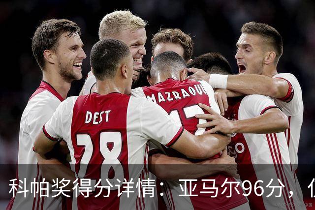 科帕奖得分详情：亚马尔96分，仅领先库巴西2分